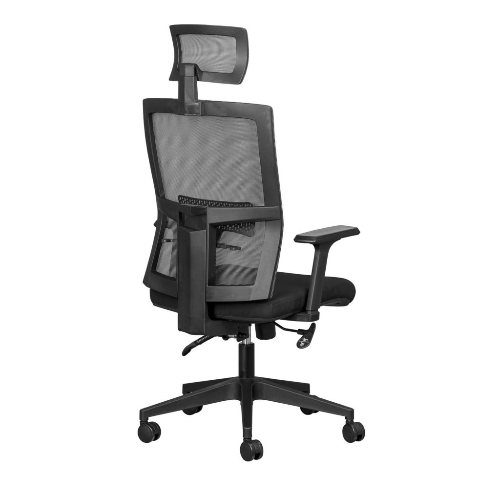 rio ergonomic office chair with height adjustable back support