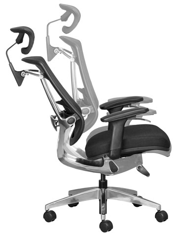 synchro backrest on ergonomic office chair in south africa