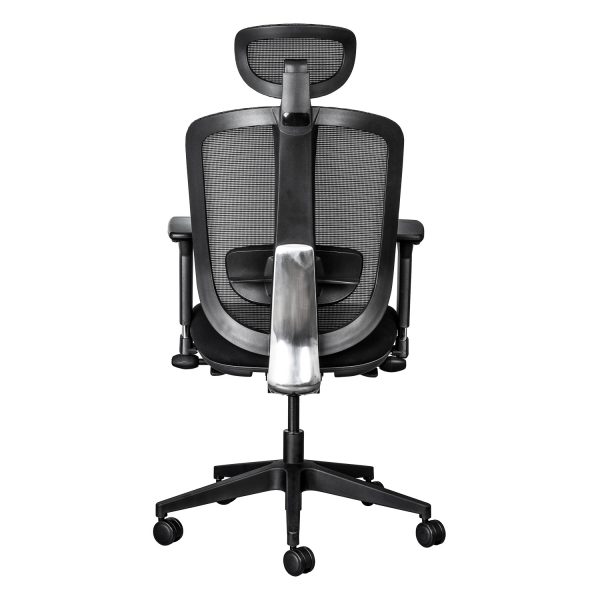 ergocurve ergonomic office chair with headrest