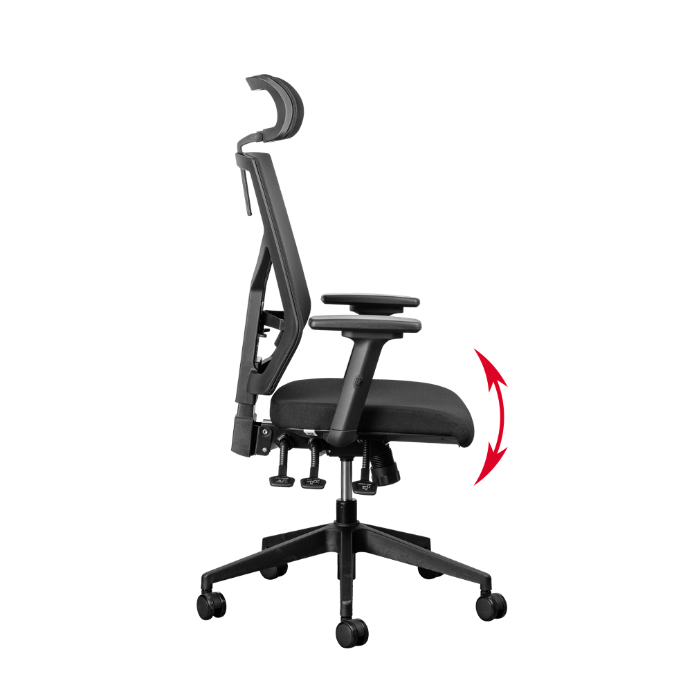 orthoair orthopedic office chair seat adjustment