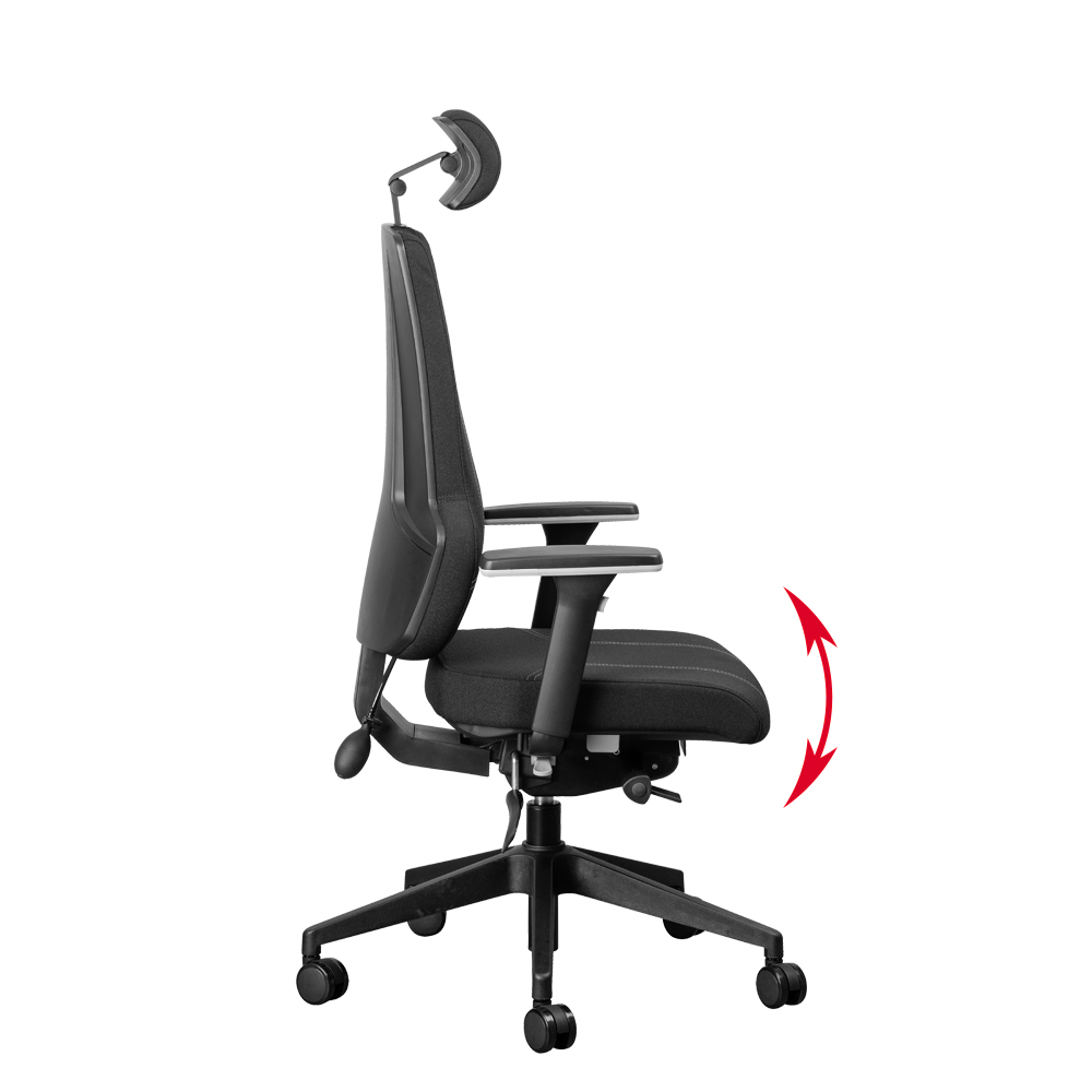OrthoMax orthopedic office chair for back pain relief