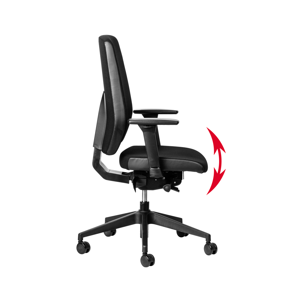 ortholux orthopedic office chair for back pain relief