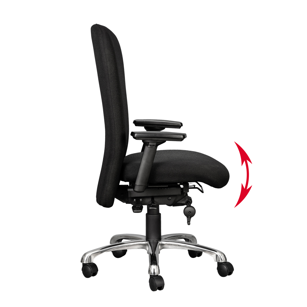 heathrow 24/7 orthopedic chair seat adjustment
